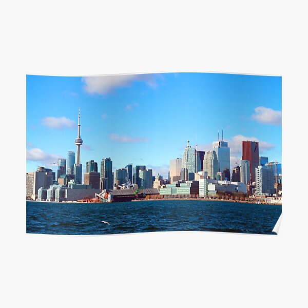 Toronto Downtown Skyline Poster