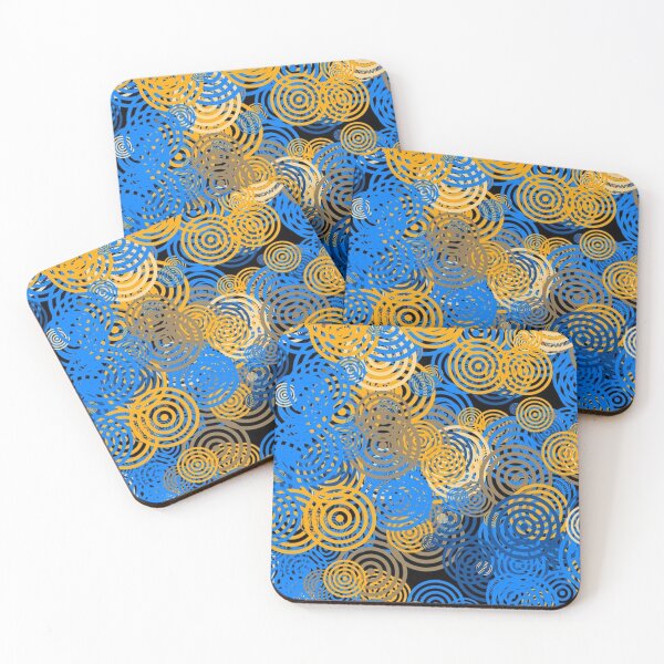 Item preview, Blue and gold elegant design designed and sold by NoahDea.