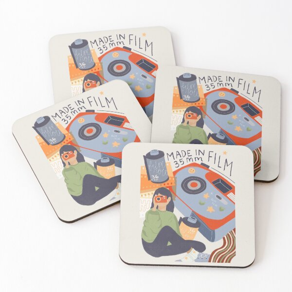 Item preview, Made In 35mm Film Retro Print designed and sold by aaalou.