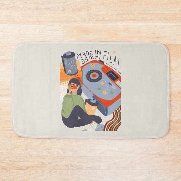 Item preview, Made In 35mm Film Retro Print designed and sold by aaalou.