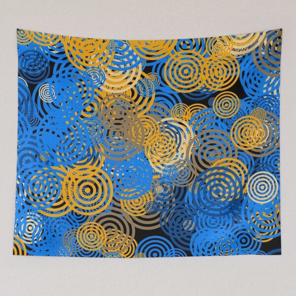 Item preview, Blue and gold elegant design designed and sold by NoahDea.