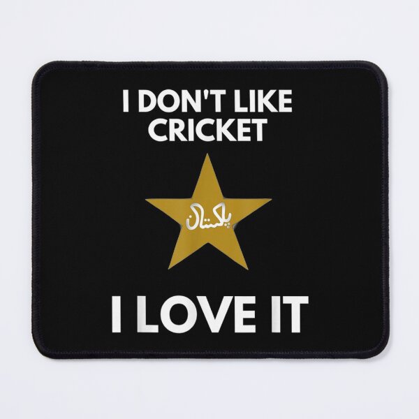 Item preview, I Don_t Like Cricket I Love It Pakistan Cricket Long Sleeve designed and sold by BraaiNinjaz.