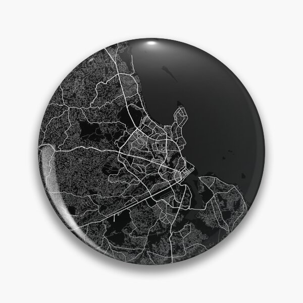 Item preview, Dar es Salaam City Map of Tanzania - Full Moon designed and sold by deMAP.