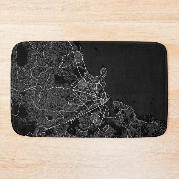 Item preview, Dar es Salaam City Map of Tanzania - Full Moon designed and sold by deMAP.