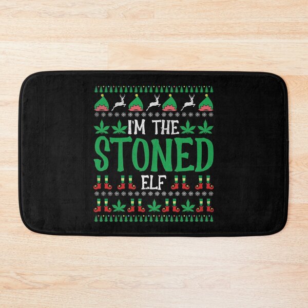 Item preview, I'm The Stoned ELF, Stoned Gift, high christmas man and women designed and sold by Mode Tees.