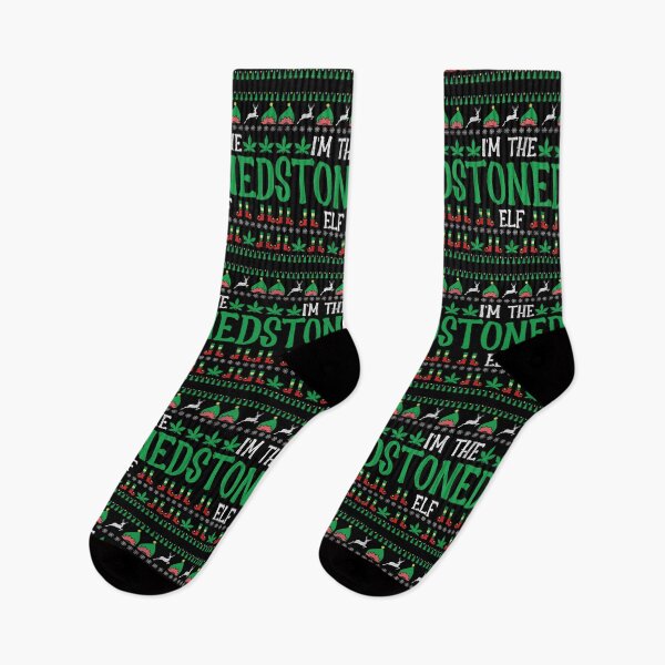 Item preview, I'm The Stoned ELF, Stoned Gift, high christmas man and women designed and sold by Mode Tees.