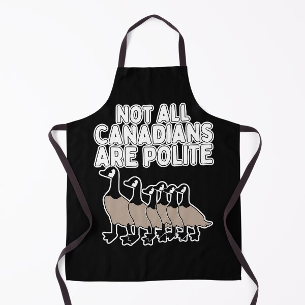 Item preview, Not All Canadians are Polite Canadian Geese designed and sold by funnytshirtemp.