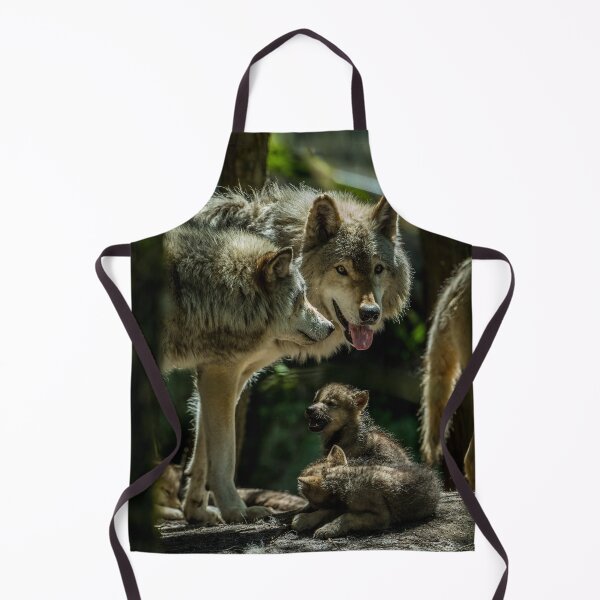 Item preview, Timber Wolf Family designed and sold by WolvesOnly.