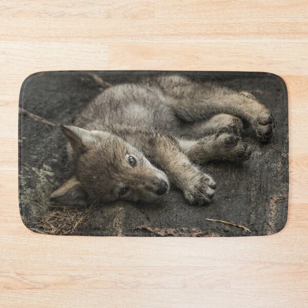 Item preview, Timber Wolf Pup designed and sold by WolvesOnly.