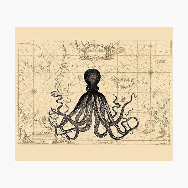 The Kraken Is All Photographic Print