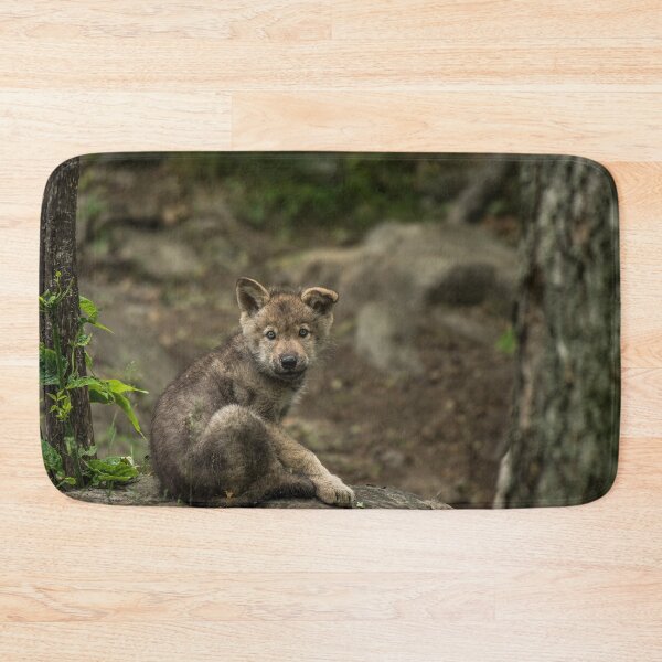 Item preview, Timber Wolf Pup designed and sold by WolvesOnly.