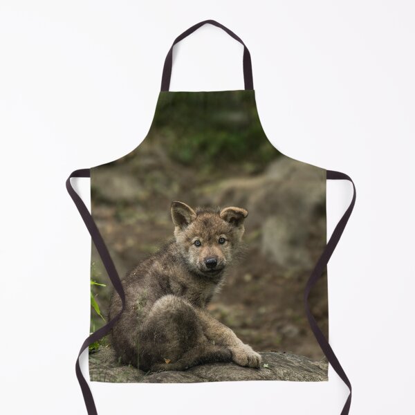 Item preview, Timber Wolf Pup designed and sold by WolvesOnly.