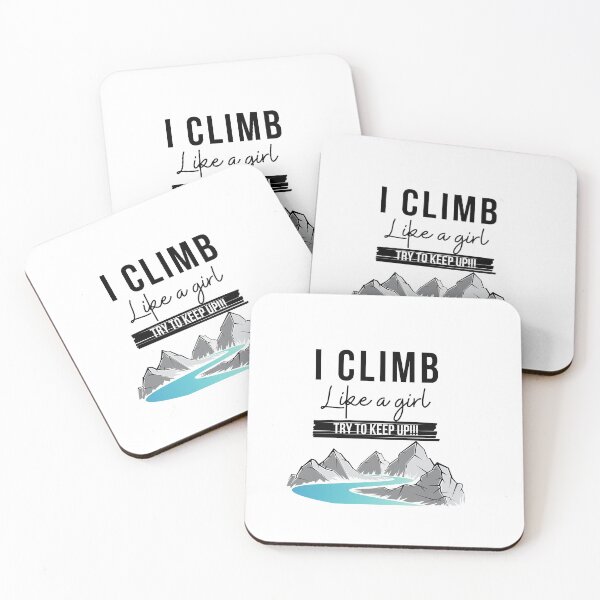 Item preview,  i climb like a girl designed and sold by mksjr.