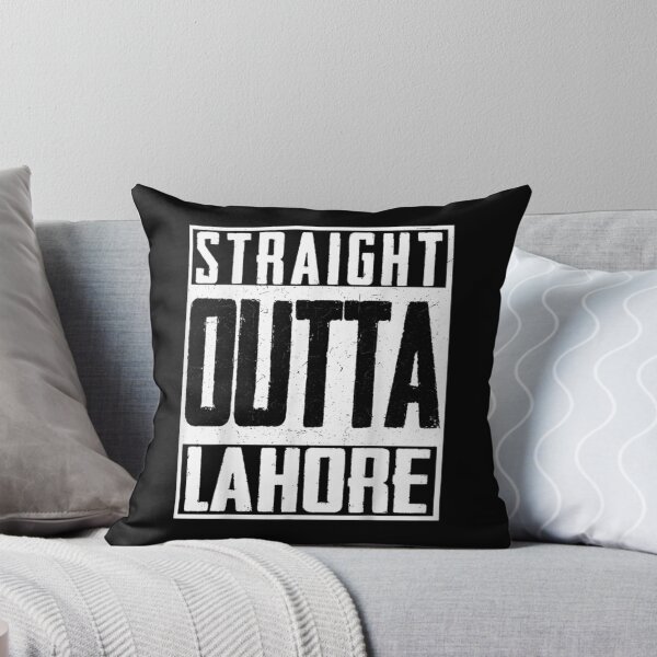 Artikelvorschau, Straight Outta Lahore Pakistan Pakistanischer Cricket-Fan Langarm entworfen und verkauft von BraaiNinjaz.