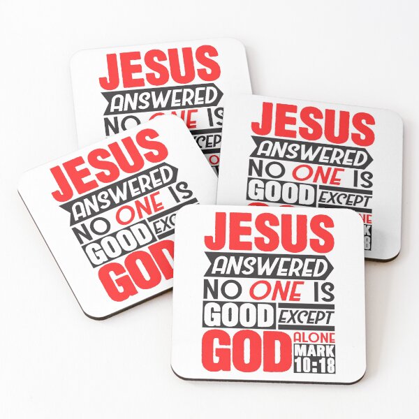 Item preview, Mark 10:18 God alone designed and sold by plushism.