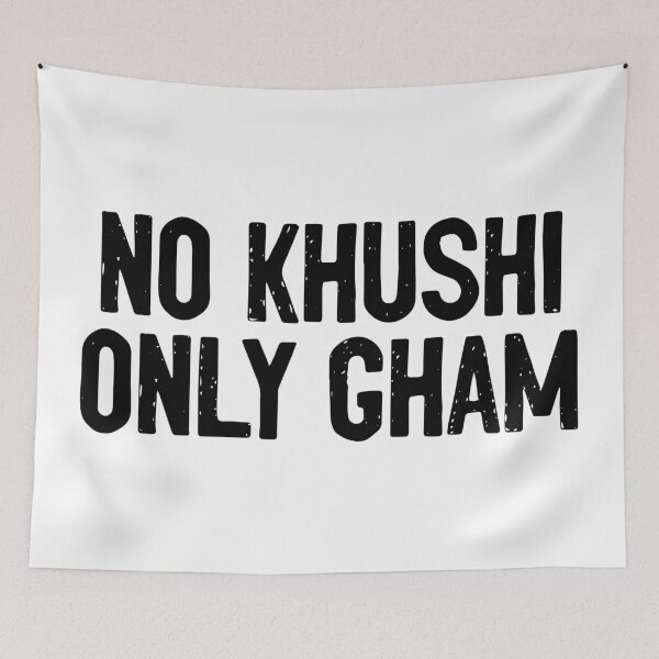 Item preview, No Khushi Only Gham Humor designed and sold by Sour Soul.