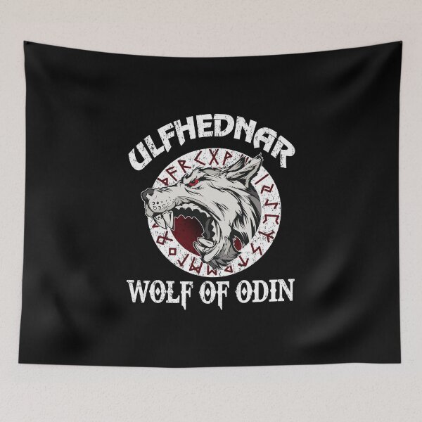 Item preview, ULFHEDNAR Wolf of Odin Viking designed and sold by Dog-T-Shirts.