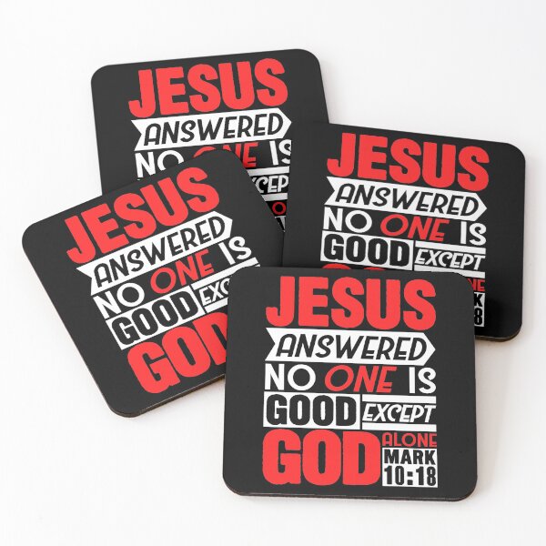Item preview, Mark 10:18 God alone designed and sold by plushism.