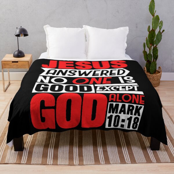 Item preview, Mark 10:18 God alone designed and sold by plushism.