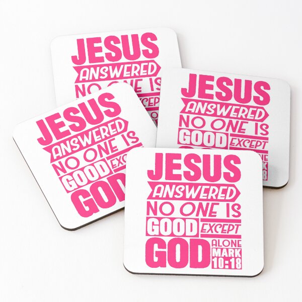 Item preview, Mark 10:18 God alone designed and sold by plushism.