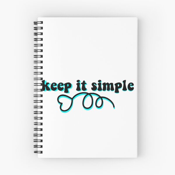 Item preview, Keep It Simple Text  designed and sold by vazqpete.