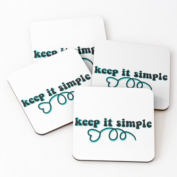 Item preview, Keep It Simple Text  designed and sold by vazqpete.