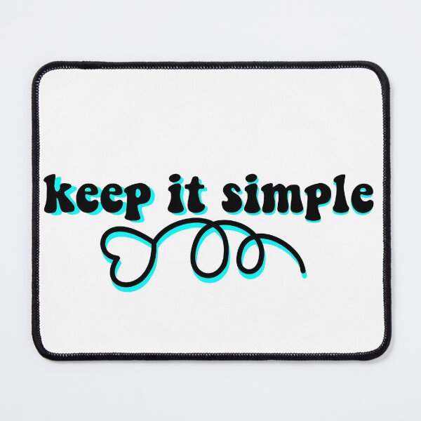 Item preview, Keep It Simple Text  designed and sold by vazqpete.