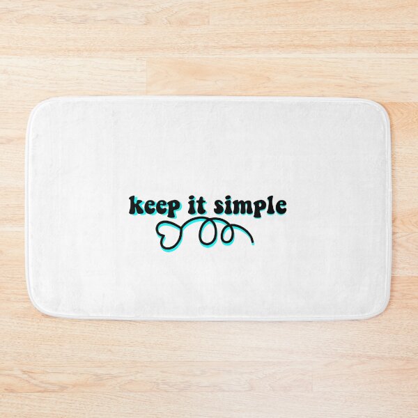 Item preview, Keep It Simple Text  designed and sold by vazqpete.
