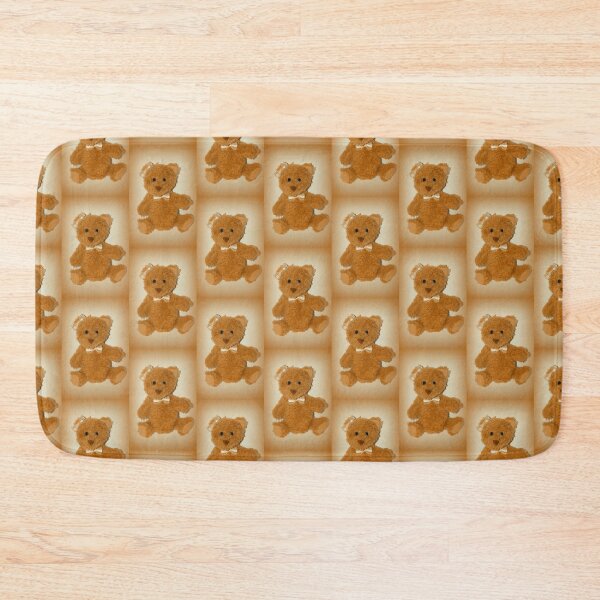 Item preview, Light Golden Brown Fuzzy Adorable Teddy Bear Sitting designed and sold by JariHawk.
