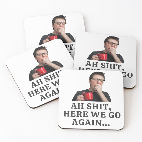 Item preview, Ah Shit, Here We Go Again (Fourteenth Edition): designed and sold by TheShahinDesign.