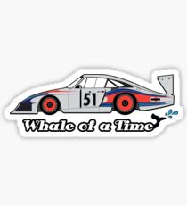 Porsche Like Livery Moby Dick Inspired 935 Whale Sticker