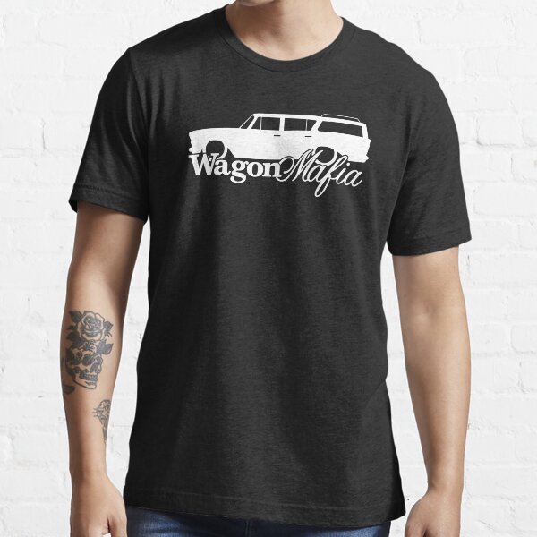 WAGON MAFIA - para los entusiastas de la estación de tren clásico Rambler 1960 bajados Camiseta esencial