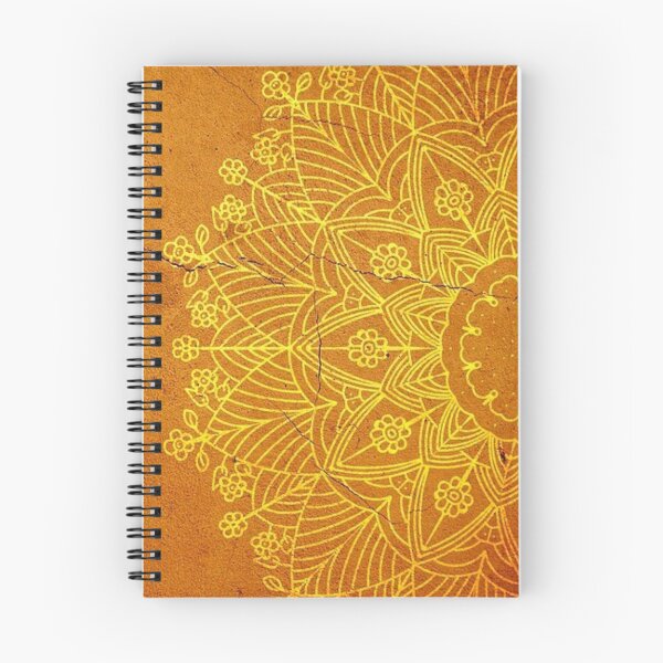 Item preview, Oriental yellow orange mandala designed and sold by NoahDea.