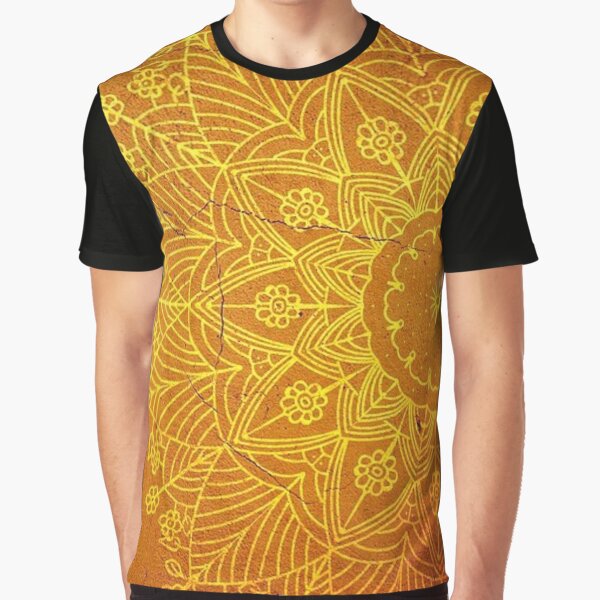 Artikel-Vorschau von Orientalisches gelb-oranges Mandala, designt und verkauft von NoahDea.