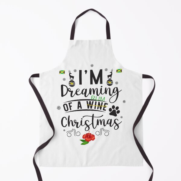 Item preview, I'm Dreaming of a Wine Rum Funny Christmas Holiday designed and sold by Sweet-A-Dsignz.