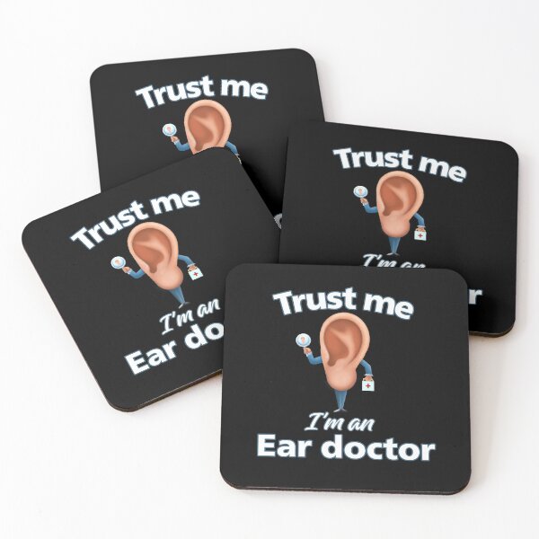 Item preview, ear doctor, ear, otorhinolaryngology. ear nose throat designed and sold by doctors-apparel.