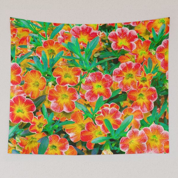 Item preview, Blooming Yellowish Orange Petunia designed and sold by IraNiva.