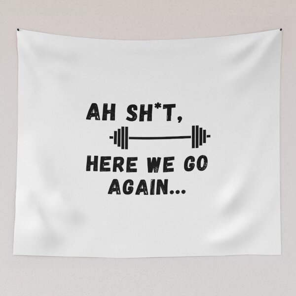 Item preview, Ah Shit, Here We Go Again (Eighteenth Edition): designed and sold by TheShahinDesign.