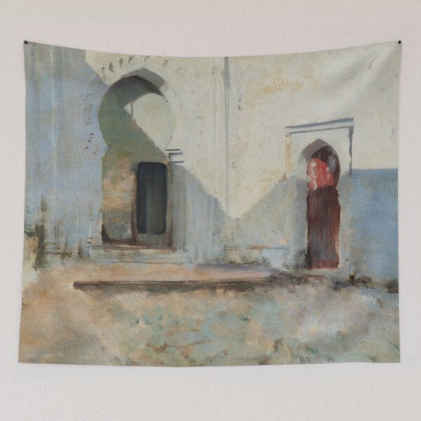 Item preview, Courtyard, Tétouan, Morocco (ca. 1879–1880) by John Singer Sargent designed and sold by Designedbysm.