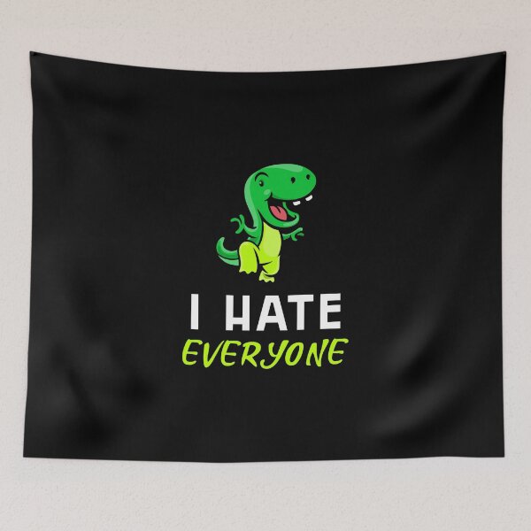 Item preview, I Hate Everyone - Nihilism for Nihilist Design designed and sold by Shirtlify.
