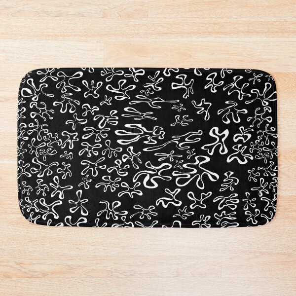 Item preview, blobbies white on black designed and sold by dnparker.
