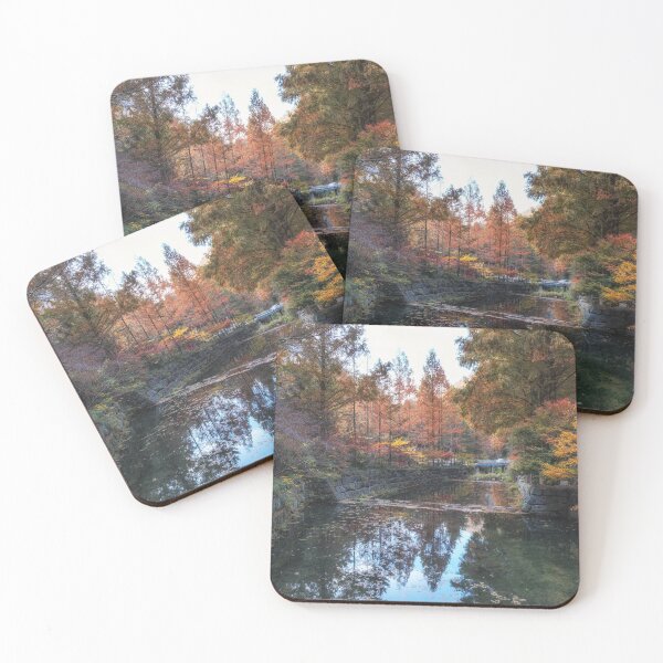 Item preview, Jangtaesan recreational forest autumn foliage designed and sold by aaronchoi.