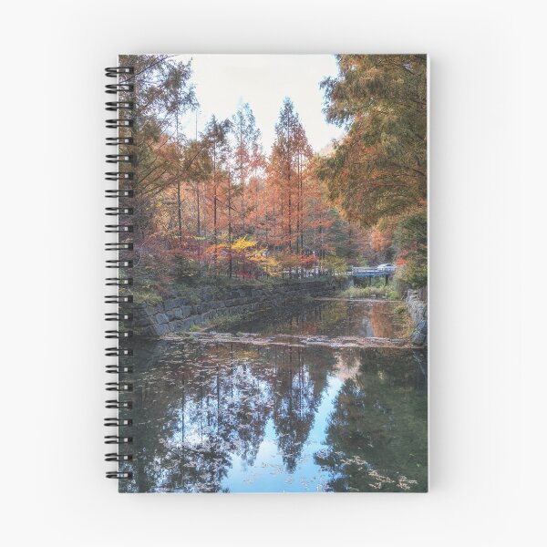 Item preview, Jangtaesan recreational forest autumn foliage designed and sold by aaronchoi.