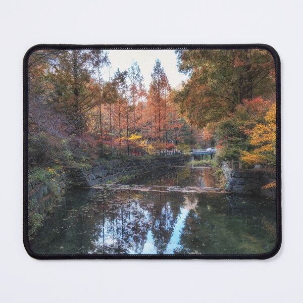 Item preview, Jangtaesan recreational forest autumn foliage designed and sold by aaronchoi.