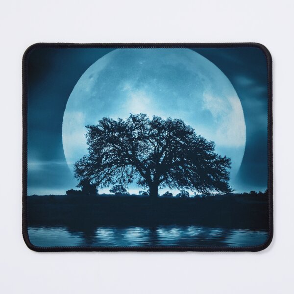 Item preview, Moon and Oak Tree Surreal designed and sold by Stephanie Laird.