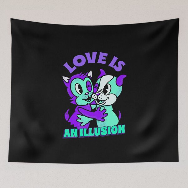 Item preview, Love Is An Illusion - Anti Love Nihilism for Nihilist Design designed and sold by Shirtlify.