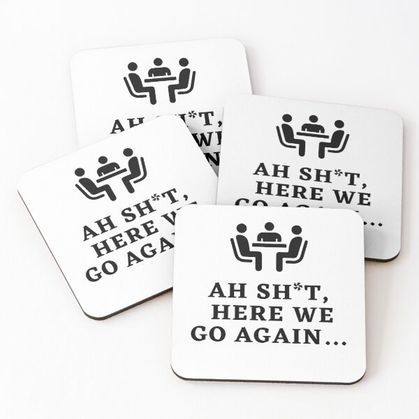 Item preview, Ah Shit, Here We Go Again (Twentieth Edition): designed and sold by TheShahinDesign.