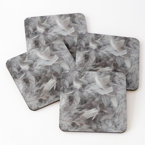 Item preview, Gray feathers, in delicacy and femininity designed and sold by PausePapote.