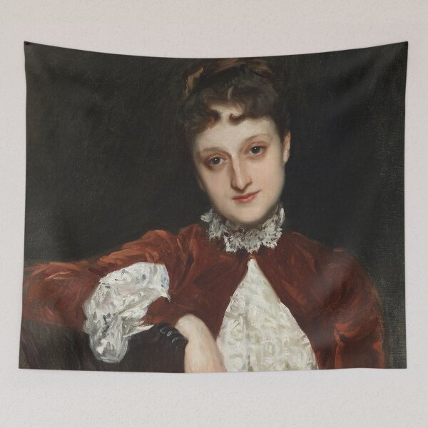 Item preview, Mrs. Charles Deering (Marion Denison Whipple) (1888) by John Singer Sargent designed and sold by Designedbysm.