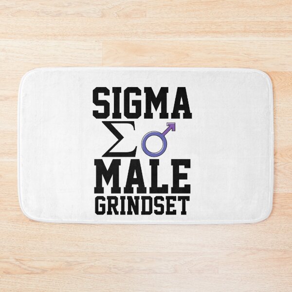 Item preview, Sigma Male Grindset Quote Design designed and sold by AritraSur.